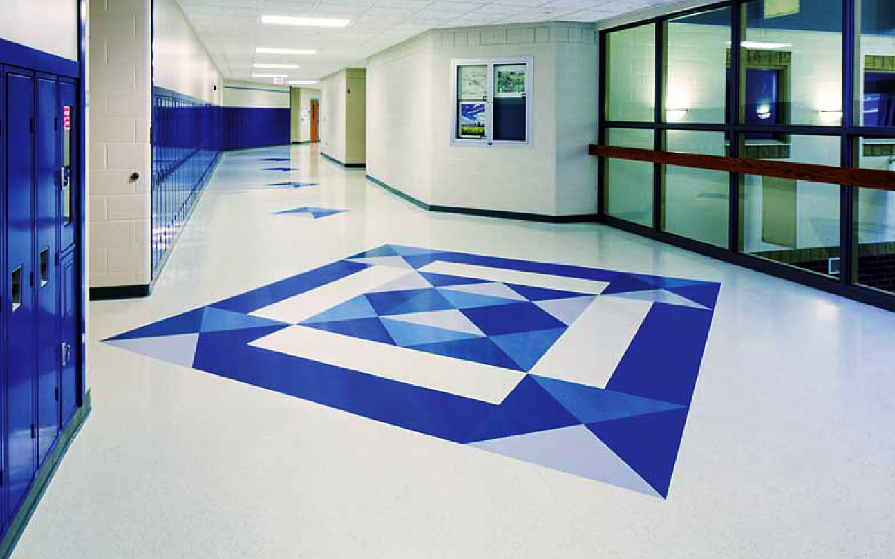 Terrazzo Floor Installation