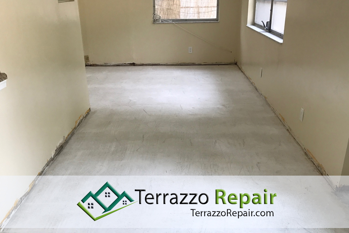 Terrazzo Floor Removing Process Fort Lauderdale