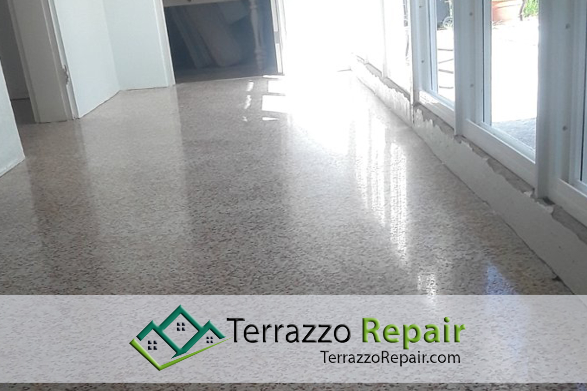 Terrazzo Floor Repaired Process Fort Lauderdale