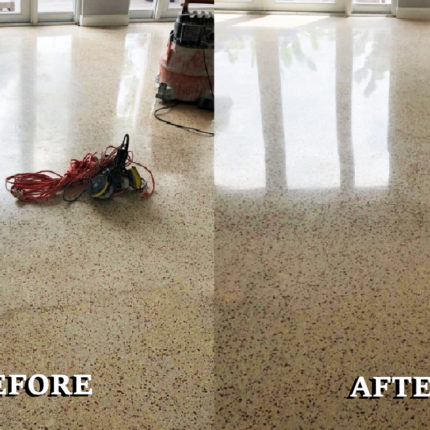 Terrazzo Floor Cleaning & Polishing